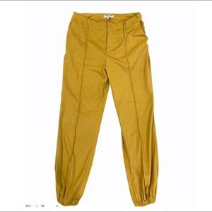 Opening Ceremony mustard jogger-trouser size 4